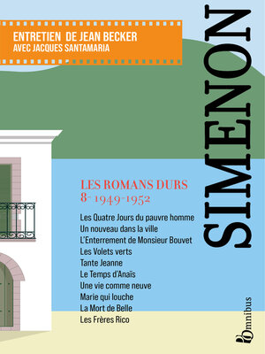 cover image of Les Romans durs